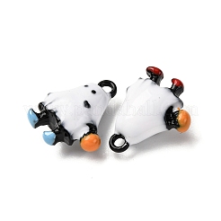 Эмалевые подвески из сплава на Хэллоуин ENAM-D307-01A