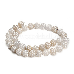 Chapelets de perles de style tibétain&nbsp;GG-NH0001-A04-10MM