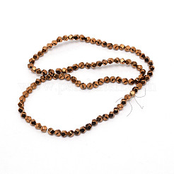 Немагнитные синтетический гематит бисер пряди&nbsp;LS-G-WH0018-02F