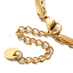 Ионное покрытие (ip) 304 нержавеющая сталь эмаль двухслойные ожерелья с подвесками в виде цветов и пчел для женщин NJEW-F328-19G-04