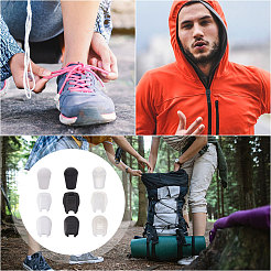 180 шт. 9 пластиковых наконечника для шнура KY-CA0001-56