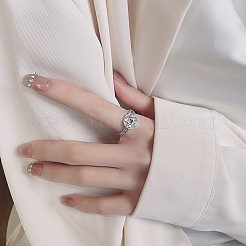 925 регулируемое кольцо на палец из стерлингового серебра FS-WG2A94A-01