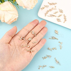 Латунные соединители с кубическим цирконием&nbsp;KK-YW0003-30