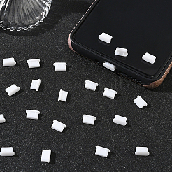 50 шт. силиконовые мобильные заглушки от пыли&nbsp;AJEW-SC0031-64B