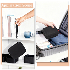Bolsos de mano portátiles de poliéster con cremallera y correas&nbsp;AJEW-CN0006-98