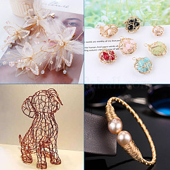 Круглая медная проволока для бисероплетения для изготовления украшений YS-TAC0004-0.8mm-06