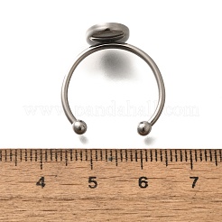 Offene Manschettenringkomponenten aus Edelstahl 304&nbsp;STAS-M057-01I-P