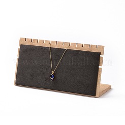 Бамбуковая подставка для ожерелья&nbsp;NDIS-E022-02A