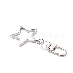Подвесные украшения из сплава в форме звезды&nbsp;HJEW-JM04174