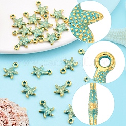 30 шт. подвески из сплава «морская звезда»&nbsp;FIND-FS0003-41
