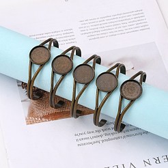 Accessoire de bricolage de bracelet en laiton&nbsp;MAK-WH0007-05AB