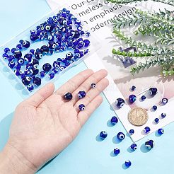 120шт 4 стиля ручной работы бусины лэмпворк LAMP-NB0001-68