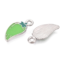 Pendentifs d'émail en alliage&nbsp;ENAM-Q003-01B-P