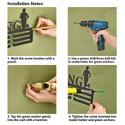 Железная вешалка для медалей ODIS-WH20004-003