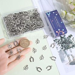 200шт 2 стиля подвески из сплава в тибетском стиле&nbsp;TIBEP-SC0002-97