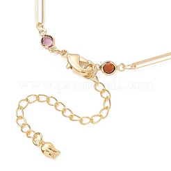 Браслеты из латуни с овальными звеньями для женщин&nbsp;BJEW-JB12970