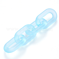 Anillos de acrílico transparente enlace&nbsp;LS-OACR-S036-006A-K04