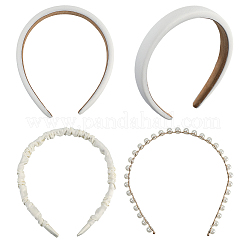 Элегантные тканевые резинки для волос AJEW-WH20033-045D