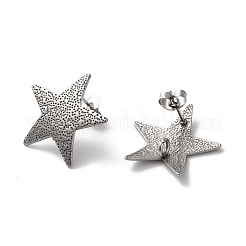 Фурнитура для сережек-гвоздиков из нержавеющей стали марки 304&nbsp;LS-STAS-M314-02B-P