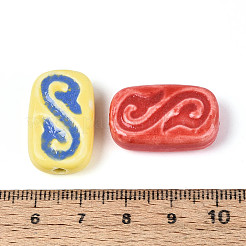 Ручной фарфоровые керамические шарики&nbsp;PORC-T134-27M