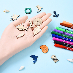 Древесины кабошонов&nbsp;WOOD-YW0001-29