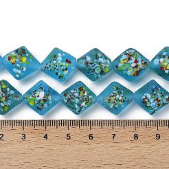 Brins de perles de lampwork faites à la main&nbsp;LAMP-A010-01D