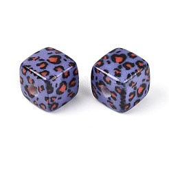 Непрозрачные акриловые бусины с лазерной печатью&nbsp;OACR-N155-07H