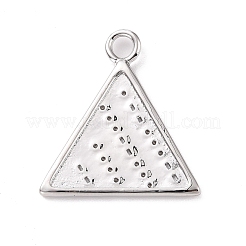 Pendentifs en zircone cubique transparente en laiton micro-pavé écologique&nbsp;KK-D079-12P