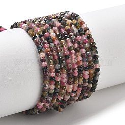 Натуральный турмалин бисер нитей G-K373-B08-05
