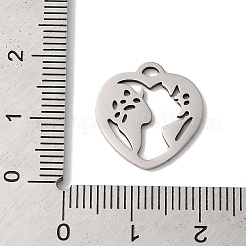 Не тускнеющие подвески из нержавеющей стали 201&nbsp;LS-STAS-Z068-03P