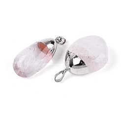 Природного кварца хрустальных подвесок&nbsp;G-N360-05P-01