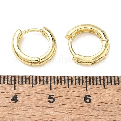 Pendientes de aro de circonio cúbico de micro pave de latón&nbsp;KK-CBA30C7-21G
