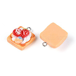 Подвески из непрозрачной смолы&nbsp;RESI-N050-25P