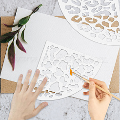 Акриловые трафареты для многоразового использования DIY-WH0429-002