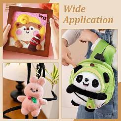 1 пакетик фетрового ротика для куклы AJEW-FG0004-91A