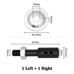 2 пакет 2-х видов стальных шпиндельных адаптеров FIND-AR0006-44