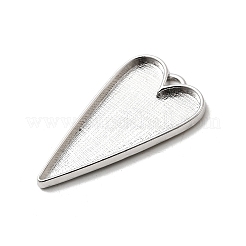 Тибетский стиль сплава сеттинги кабошон большой кулон&nbsp;LS-X-TIBEP-LF11251Y-P-NR