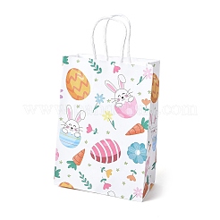 Ostern rechteckige Kraftpapier Handtaschen&nbsp;CARB-U002-01A