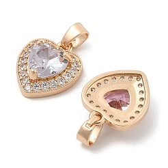 Стойка покрытие лист латунь прозрачный кубический цирконий со стеклянными подвесками KK-S407-17KCG