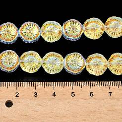 Полугальванизированная краска для запекания стеклянные бусины нити&nbsp;EGLA-K061-11A-AB07