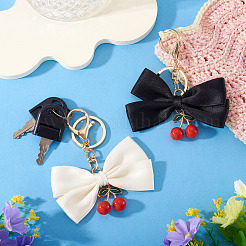 2 шт. 2-цветные брелки из полиэстера&nbsp;KEYC-TA0001-50