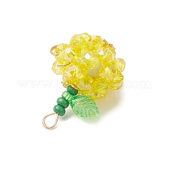 Подвески из фруктового стекла&nbsp;PALLOY-MZ00804-05