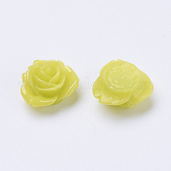 Смешанная смола цветок кабошоны X-CRES-B3434-M