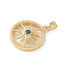 Латунные микро проложить кубического циркония подвески&nbsp;KK-P334-01G