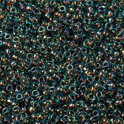 MIYUKIラウンドロカイユビーズ  日本製シードビーズ  （rr3746)  8/0  3mm  穴：1mm  約422~455PCS /ボトル  10 G /ボトル&nbsp;SEED-JP0009-RR3746