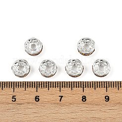 Латунь марки А горный хрусталь Spacer бисер&nbsp;RB-A014-Z8mm-17S