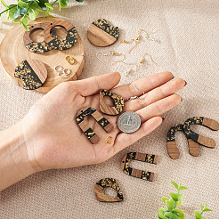 Наборы для изготовления сережек с подвесками своими руками DIY-BY0001-41