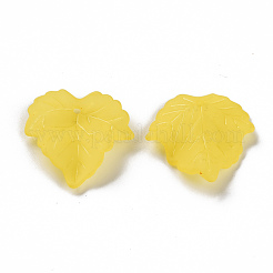 Pendentifs en acrylique givré transparent thème automne&nbsp;PAF002Y-17