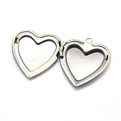 Подвески латуни медальон KK-F717-40AB-NR