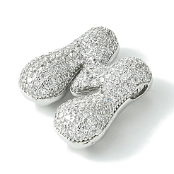 Стойки обшивки латунь кубического циркония подвески KK-S378-02P-M